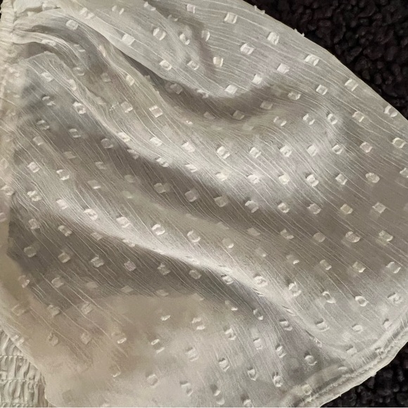 Abercrombie & Fitch | Puffy Sleeve Poplin Top - Picture 5 of 5